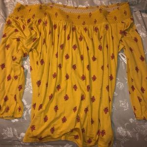 XXL off the shoulder top